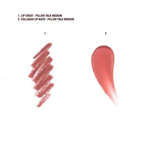 PILLOW TALK MINI GLOSSY LIPS DUO