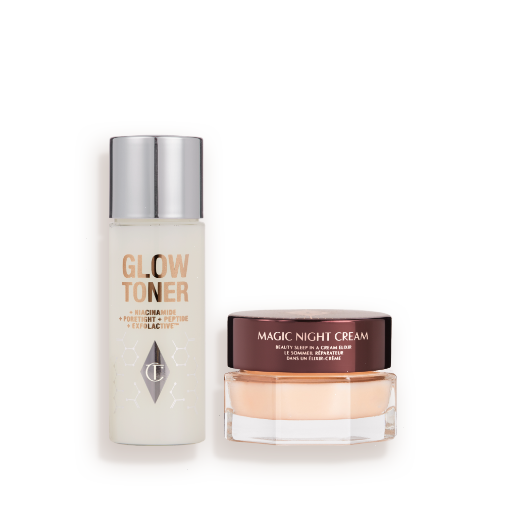 CHARLOTTE’S NIGHT-TIME GLOWING SKIN DUO