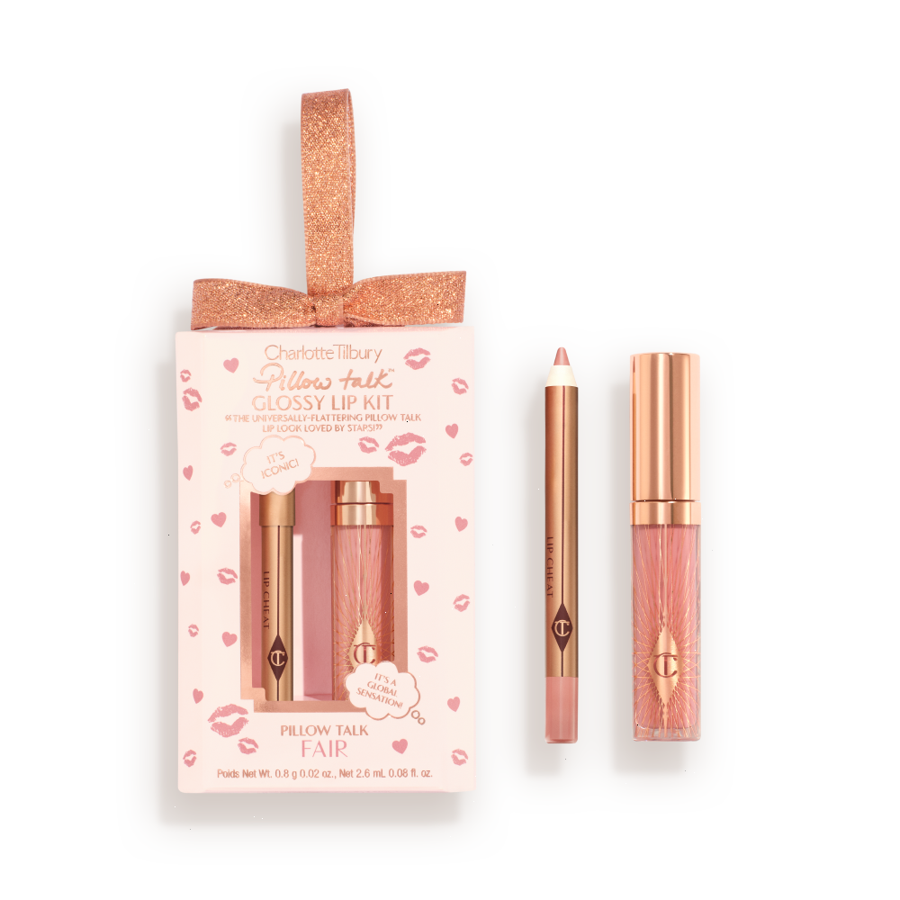 PILLOW TALK MINI GLOSSY LIPS DUO