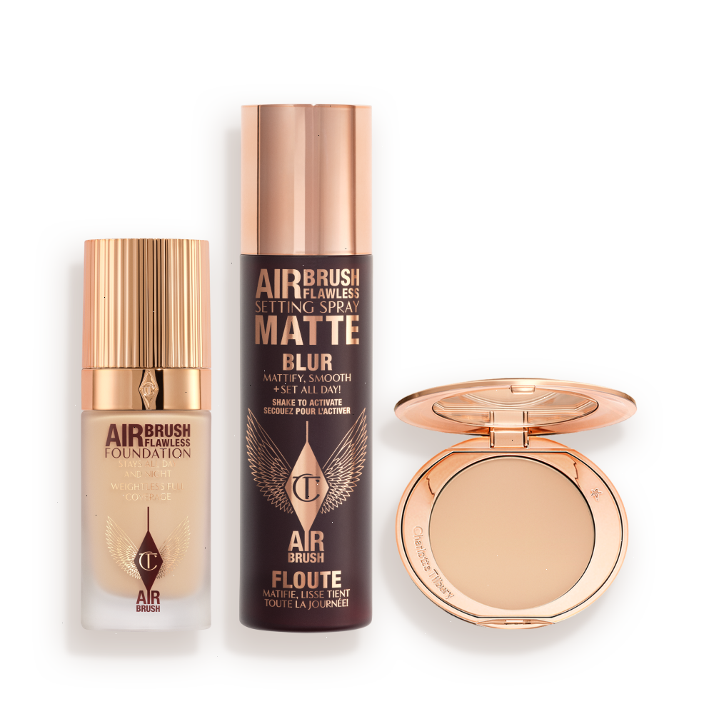 AIRBRUSH FLAWLESS PERFECT, BLUR & SET KIT