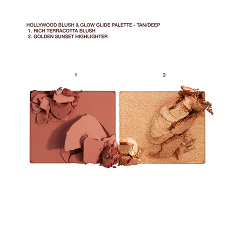 HOLLYWOOD BLUSH & GLOW GLIDE PALETTE