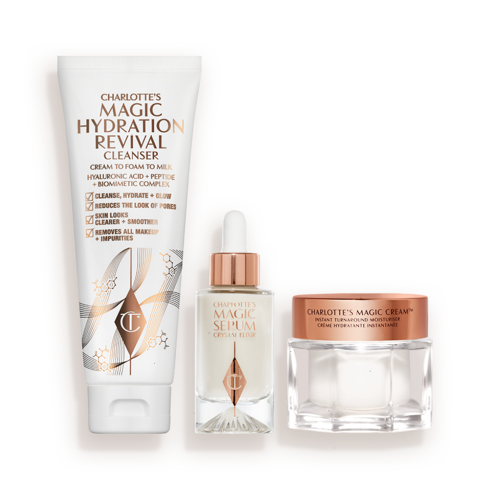 CHARLOTTE’S 3-STEP MAGIC SKIN ROUTINE
