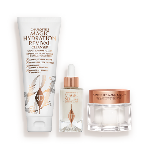 CHARLOTTE’S 3-STEP MAGIC SKIN ROUTINE