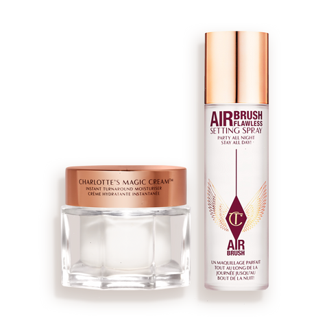 CHARLOTTE’S MAGIC CREAM & SETTING SPRAY DUO