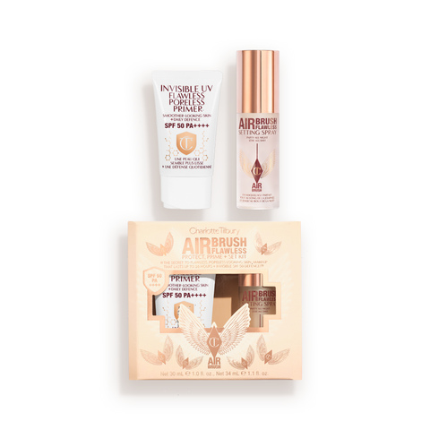 AIRBRUSH FLAWLESS PROTECT, PRIME & SET KIT