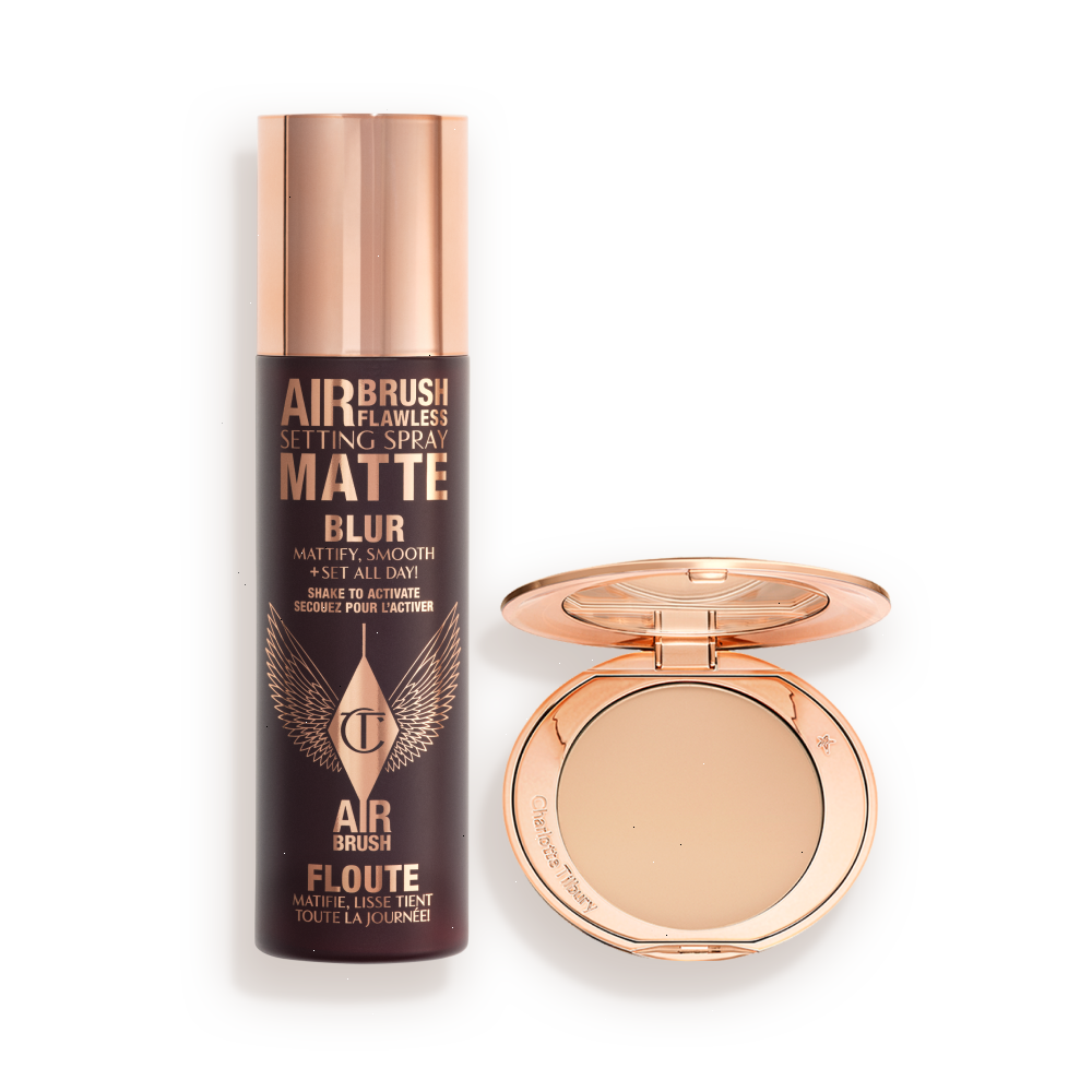 AIRBRUSH FLAWLESS MATTIFY, BLUR & SET KIT