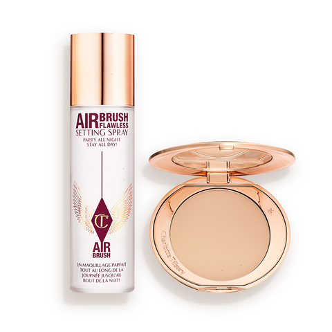 AIRBRUSH FLAWLESS FINISH & SET DUO