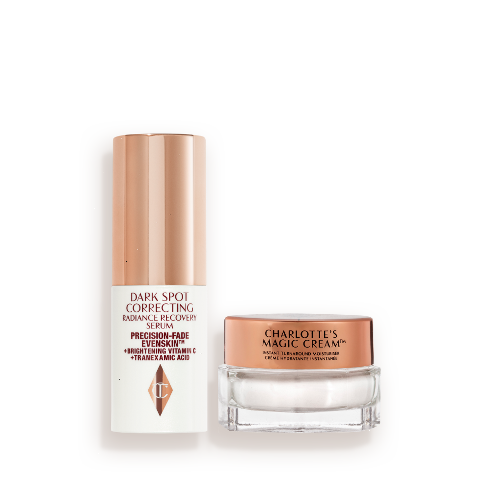 MINI DARK SPOT SERUM + CHARLOTTE’S MAGIC CREAM DUO