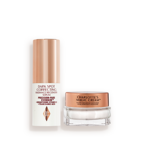 MINI DARK SPOT SERUM + CHARLOTTE’S MAGIC CREAM DUO