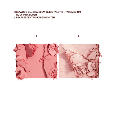 HOLLYWOOD BLUSH & GLOW GLIDE PALETTE