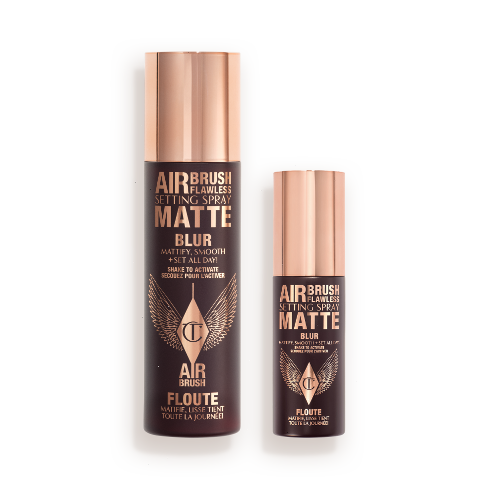 AIRBRUSH FLAWLESS SETTING SPRAY MATTE & MINI DUO